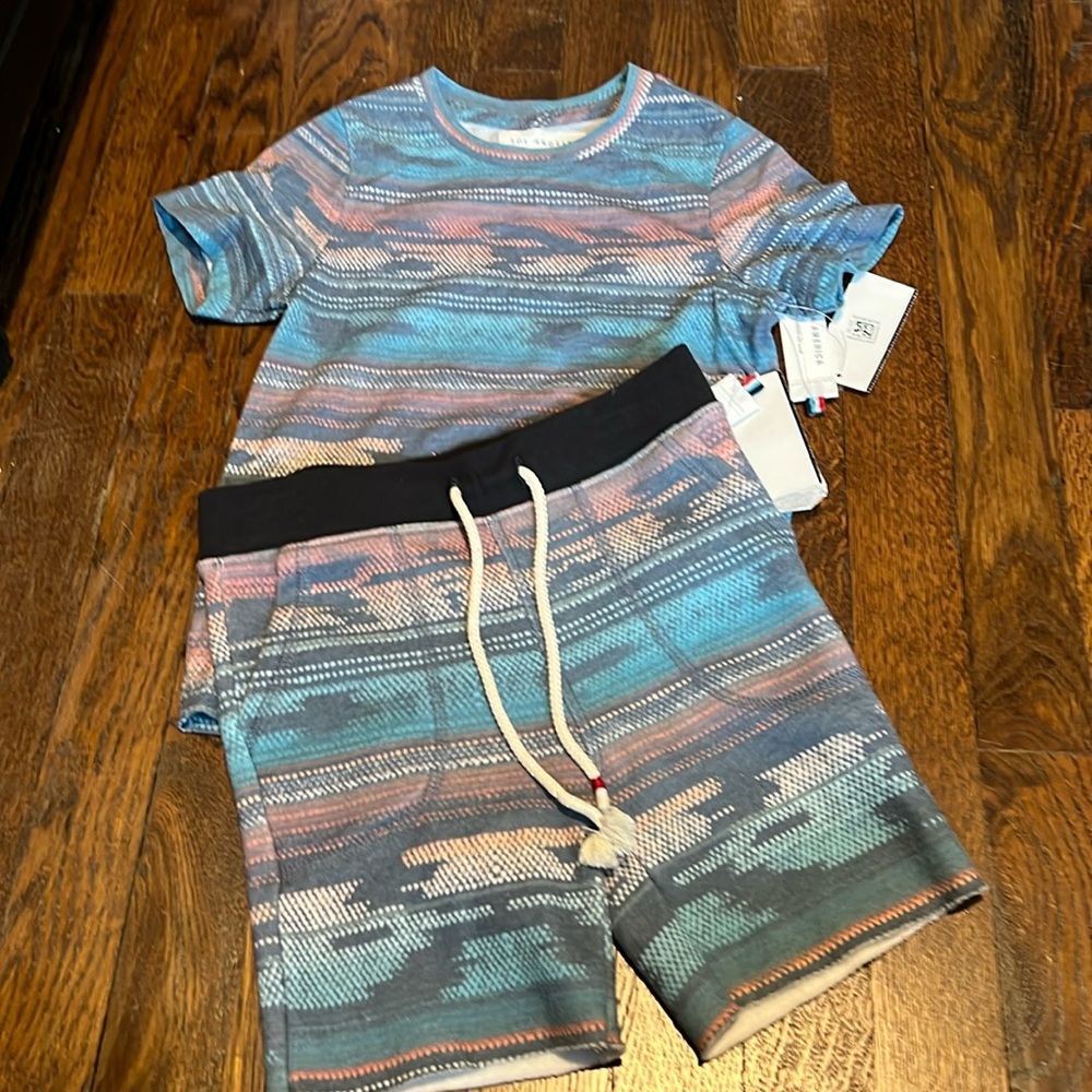 Sol angeles brand new short set
